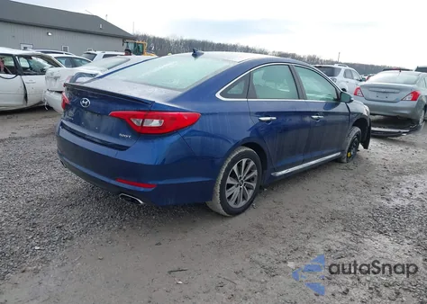 2015 Hyundai Sonata Sport from USA, damaged, VIN 5NPE34AF2FH251024